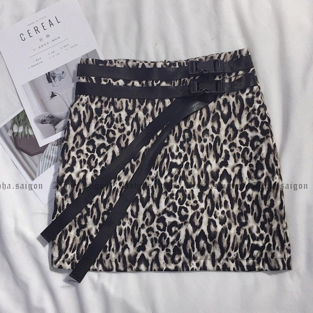 [Mã FASHIONGREEN194 giảm 10% tối đa 30K đơn 99K] CHÂN VÁY BEO [ALOHA CLUB]